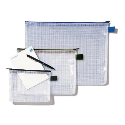 Afbeelding van Rexel Mesh Bag A4 Zwart per 20