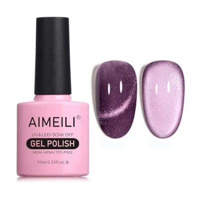 Afbeelding van AIMEILI Hema Free Cat Eye Gel Nagellak UV LED Gellack Soak Off Vegan Cruelty Polish 10ml (738)