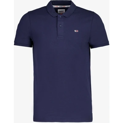 Afbeelding van Tommy Hilfiger heren polo Blauw Maat: S