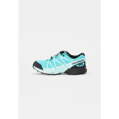 Afbeelding van Salomon Speedcross Waterproof J Unisex Outdoorschoenen voor kinderen, Maat: 38, Blue curacao/black/iced aqua Kunststof/ textiel