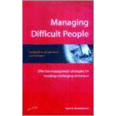 Afbeelding van Managing Difficult People