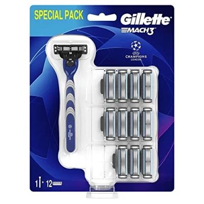 Afbeelding van Gillette Mach3 Set Holící strojek s náhradními břity (M)