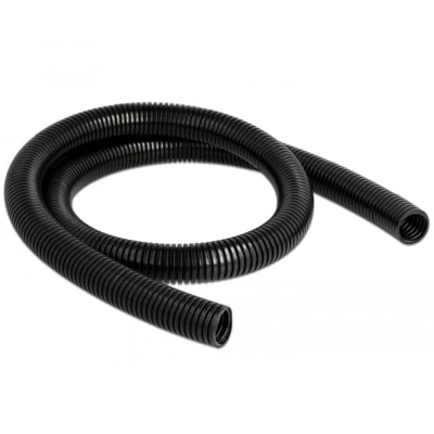 Afbeelding van Delock Kabelschutzschlauch 1 m x 21,2 mm schwarz