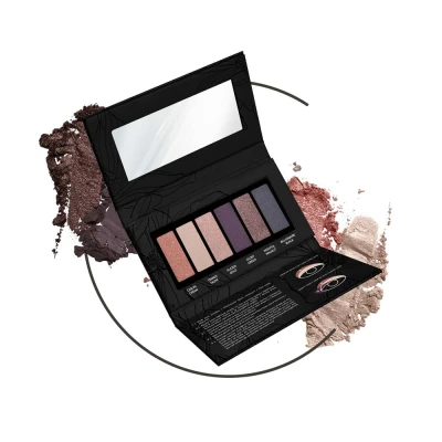 Afbeelding van Couleurs de Noir Soft Touch e/s Palette 01 Tuscany Rose Zachte textuur 6 Elegante kleuren Dermatologisch getest