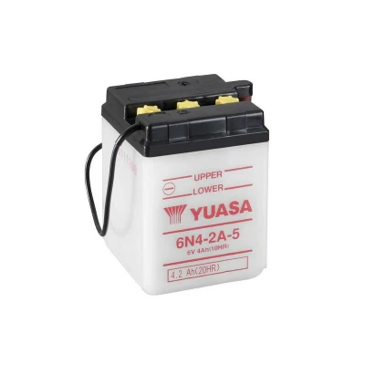 Afbeelding van YUASA conventionele Batterij zonder zuur pack 6N4 2A 5 acid