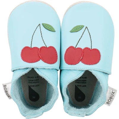 Afbeelding van Bobux Soft Soles Aquino cherry Babyslofjes EU 18