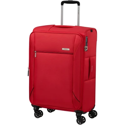 Afbeelding van Samsonite Reiskoffer Base Breeze spinner 67/24 uitbreidbaar Red 2,8 kg