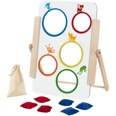 Afbeelding van Goki Target throwing game for young and old, can be played from both sides