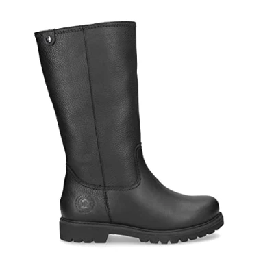 Afbeelding van Panama Jack Bambina Igloo hoge laarzen voor meisjes, 4 UK, Zwart B17, 42 EU
