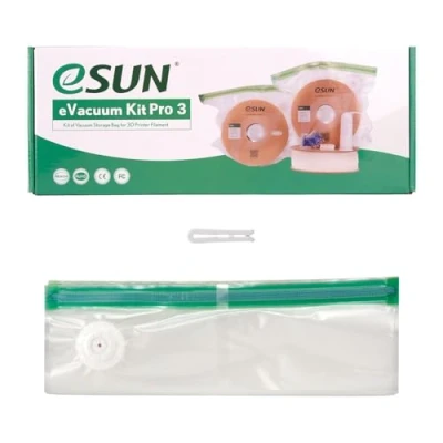 Afbeelding van eSUN 3D printing filament vacuüm opslagzakken, 5pcs spoel opslag verzegelingszakken stofdicht vochtbestendig voor het drooghouden van filament, alleen 5 vacuümzakken