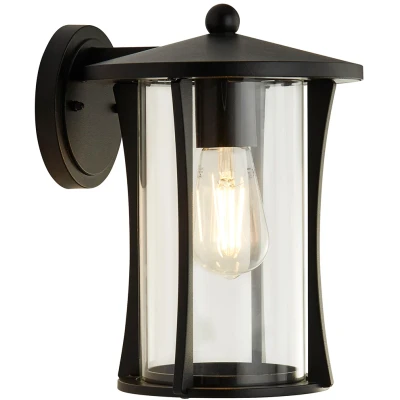 Afbeelding van Searchlight Design buitenlamp Pagoda 8477BK