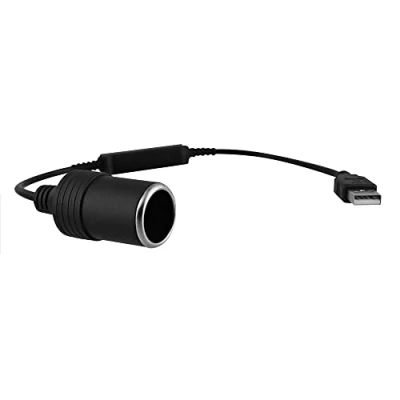 Afbeelding van TNB converter USB op sigarettenaansteker, zwart