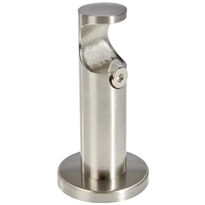 Afbeelding van Gardinia 32557 Steun, open, voor Ø25 mm, rvs look, 8 cm, Windsor collectie, metaal