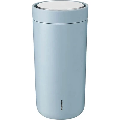 Afbeelding van Thermosbeker Stelton To Go Click Steel 0,4L Soft Cloud