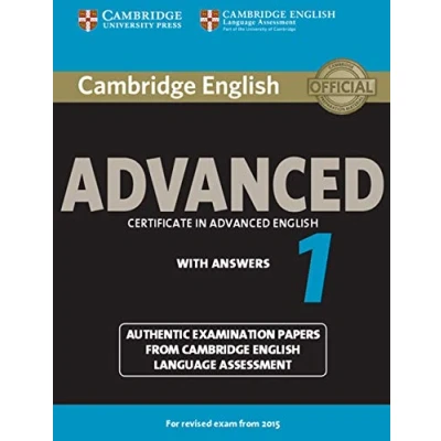 Afbeelding van Cambridge English Adv 1 for Revised Exam from 2015 student