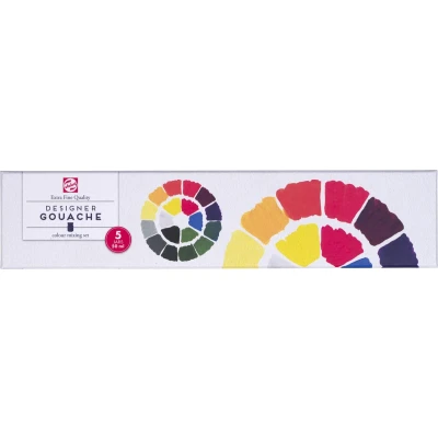 Afbeelding van Talens Gouache Colour Mixing Set 5 x 50 ml