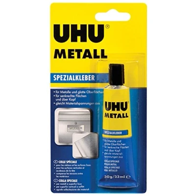 Afbeelding van UHU Speciale lijm METAAL, snelle voor metalen, tube, 30 g
