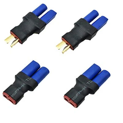 Afbeelding van Yiqigou 2 paar Deans T Mannelijke Vrouwelijke Stekker Connectoren op EC5 Mannelijk Vrouwelijk Connector Conversie Adapter