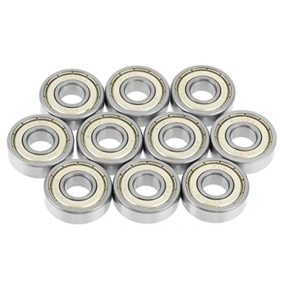 Afbeelding van 10 Stks 6000zz Metaal Verzegelde Diepe Groef Staal Kogellager 10x26x8mm
