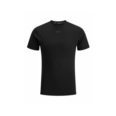 Afbeelding van Jack &amp; Jones CNZ Tshirt basic, Heren, Maat: Large, Black