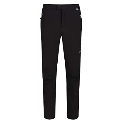 Afbeelding van Regatta Highton Winterbroek voor heren, stretch, zeer rekbaar, waterafstotend en beschermend (UV), met elastische tailleband zakken ritssluiting, heren