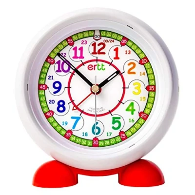 Afbeelding van ertt EasyRead Time Teacher ERAC2 COL 24 Alarmklok Met Leerfunctie