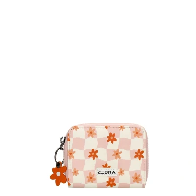 Afbeelding van Zebra Portemonnee Bloemen Maat OS