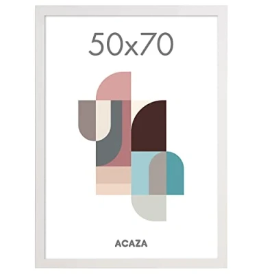 Afbeelding van ACAZA Fotokader 50x70cm MDF hout Wit