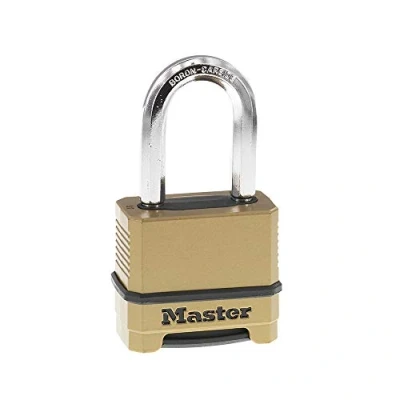 Afbeelding van Master Lock M175XDLF cijferslot, 3,8 cm, robuust, messing afwerking, beugel