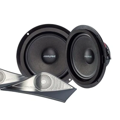 Afbeelding van Alpine SPC 106S907 custom fit 16,5 cm compo set Mercedes Sprinter 907 910