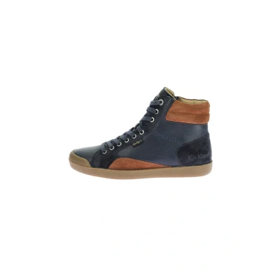 Afbeelding van Kickers Heren Tune Sneakers, Donkerblauw, 42 EU
