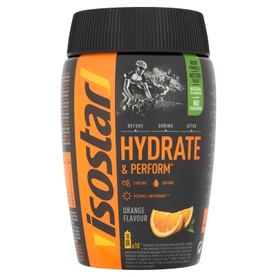 Afbeelding van 3x Isostar Hydrate&amp;Perform Orange 400 gr