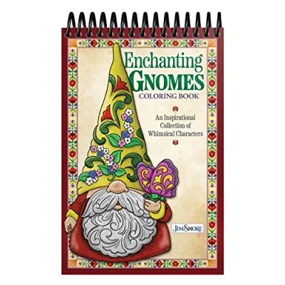 Afbeelding van Jim Shore Enchanting Gnomes Coloring Book: An Inspirational Collection of Whimsical Characters