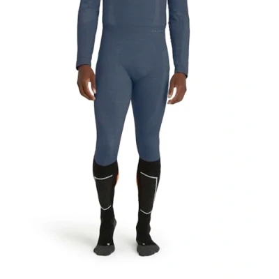 Afbeelding van FALKE Heren Broek van onderlaag Wool Tech Long M TI Wol Functioneel material Sneldrogend 1 Stuk, Blauw (Capitain 6751),
