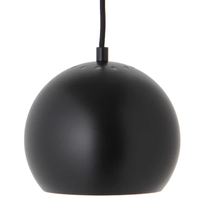 Afbeelding van Frandsen Ball Metal Hanglamp Ø 18 cm Black Matt