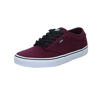 Afbeelding van Vans Atwood Skateschoenen, Heren, Maat: 49, Oxblood/white Textiel