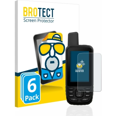 Afbeelding van BROTECT Screenprotector voor Garmin GPSMAP 66s / 66st Folie Beschermfolie matte (6 Stuks)