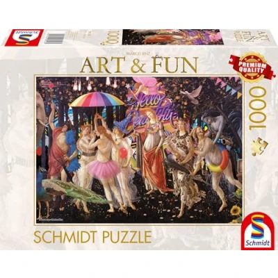 Afbeelding van Schmidt Spiele 58528 Markus Binz, La Primavera 2024, puzzel met 1000 stukjes, kleurrijk