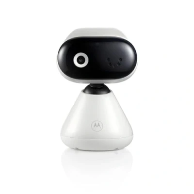 Afbeelding van Motorola Nursery PIP1000 Babyfoon met Camera Baby App Besturing Monitor Nachtvisie, Digitale Zoom, Slaapliedjes en Twee Weg Communicatie Wandmontage Wit