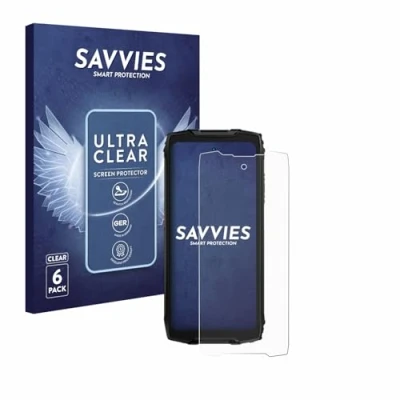 Afbeelding van Savvies (6 Stuks) Schermbeschermer voor Blackview BV9300 Pro Screen Protector Ultra Transparant