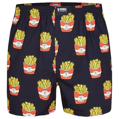 Afbeelding van Happy Shorts Webboxer boxershort voor heren, verkrijgbaar in verschillende kleuren, design 8, M
