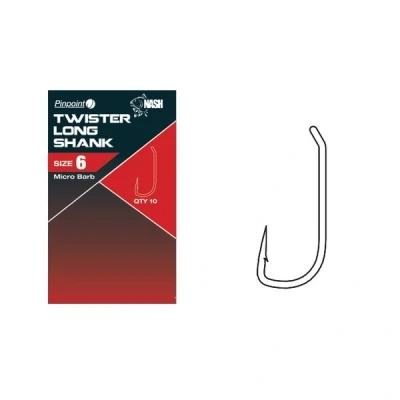 Afbeelding van Nash Twister Long Shank Karperhaak