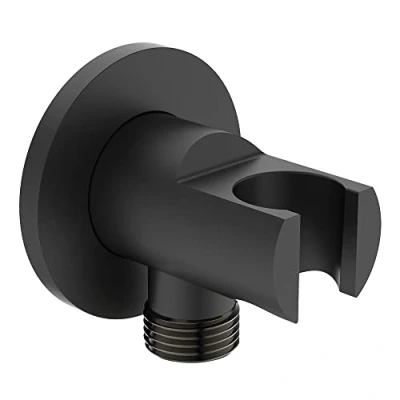 Afbeelding van Ideal Standard Idealrain wandaansluitbocht met vaste handdouchehouder,