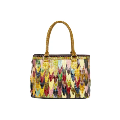 Afbeelding van IZIA Handtas, Dames, Maat: One Size, Camel multicolor