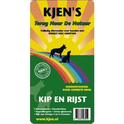 Afbeelding van KJEN Kip &amp; Rijst 15 Kg