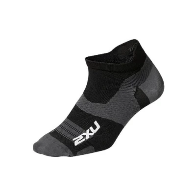Afbeelding van 2XU Vectr Ultralight Cushion No Show sokken, zwart/titanium, maat S