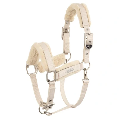 Afbeelding van BR halster Zamora Delicate Fur C wear Pony Creme wit