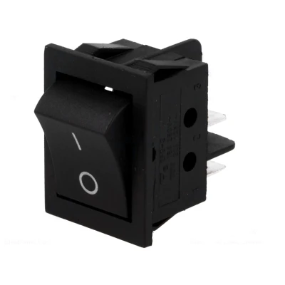 Afbeelding van Schakelaar DPST ON/OFF 250V 15A Zwart