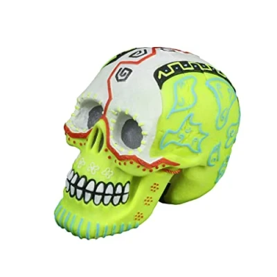 Afbeelding van Aqua Della Aquariumdecoratie Vissen Dia De Los Muertos Schedel 3 16,7x11,7x13cm Meerkleurig 1st