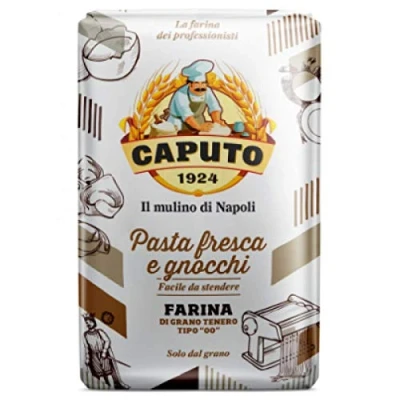 Afbeelding van Farina Molino Caputo Fresca e Gnocchi Napoli meel &quot;0&quot; 1 kg, 6 stuks